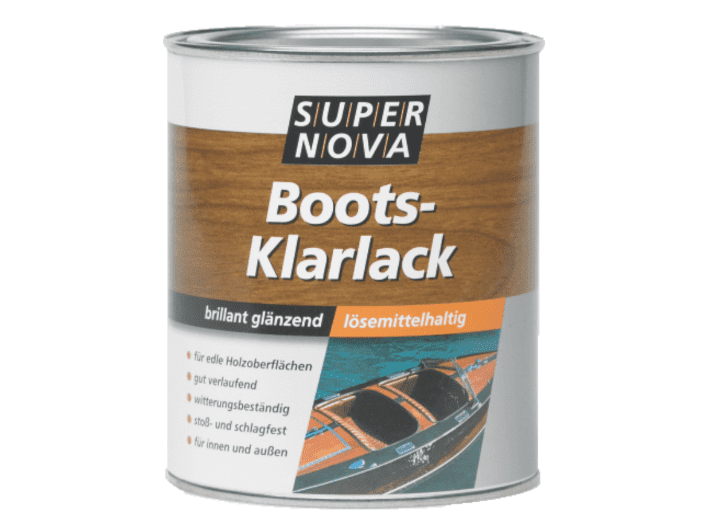 Super Nova Boots-Klarlack