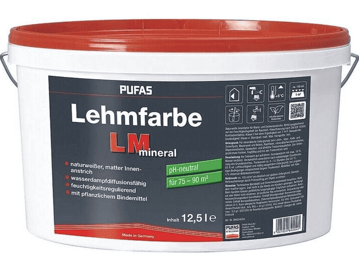 PUFAS Lehmfarbe LM Mineral