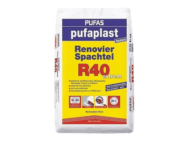 PUFAS pufaplast Renovier-Spachtel R40 extrem