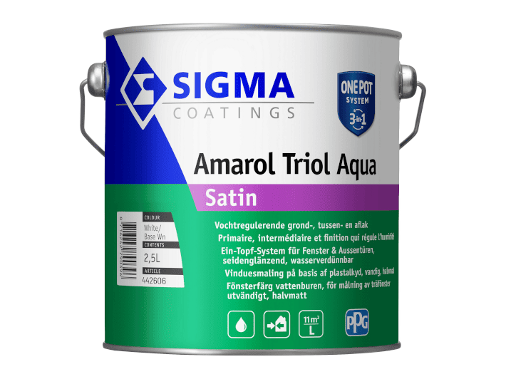 Sigma Amarol Triol Aqua Satin