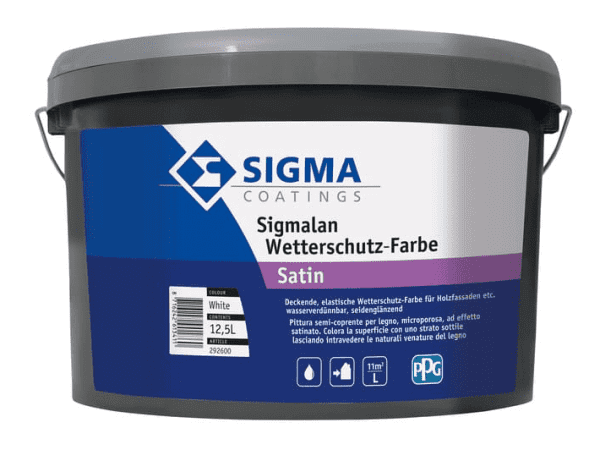 Sigma Sigmalan Wetterschutz-Farbe Satin