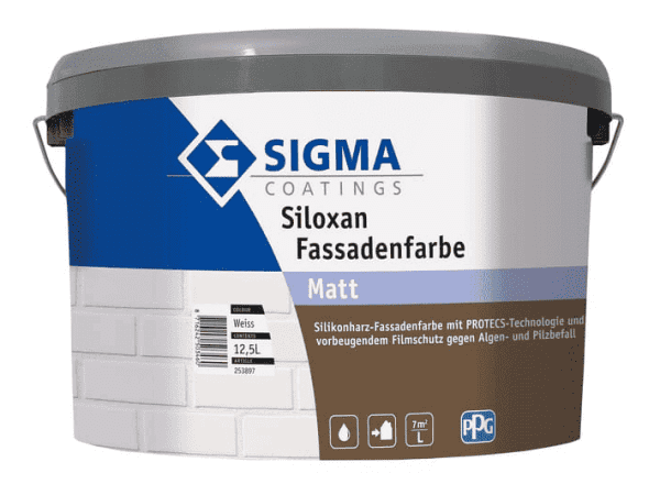 Sigma Siloxan Fassadenfarbe