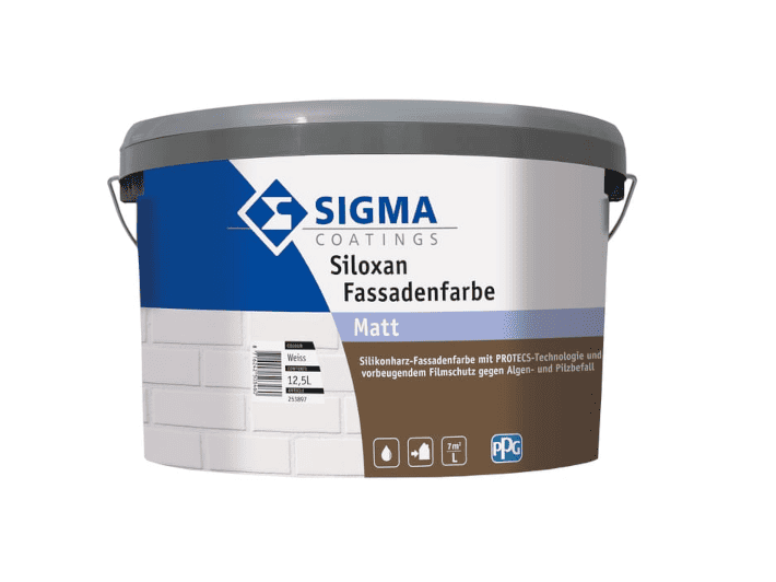 Sigma Siloxan Fassadenfarbe