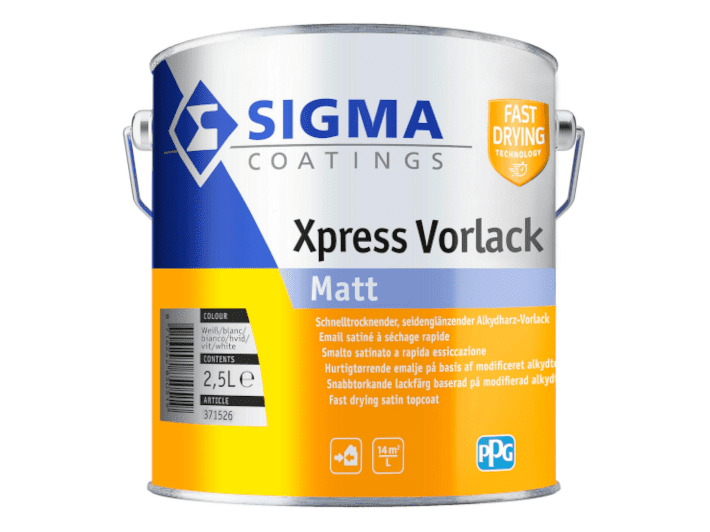 Sigma Xpress Vorlack