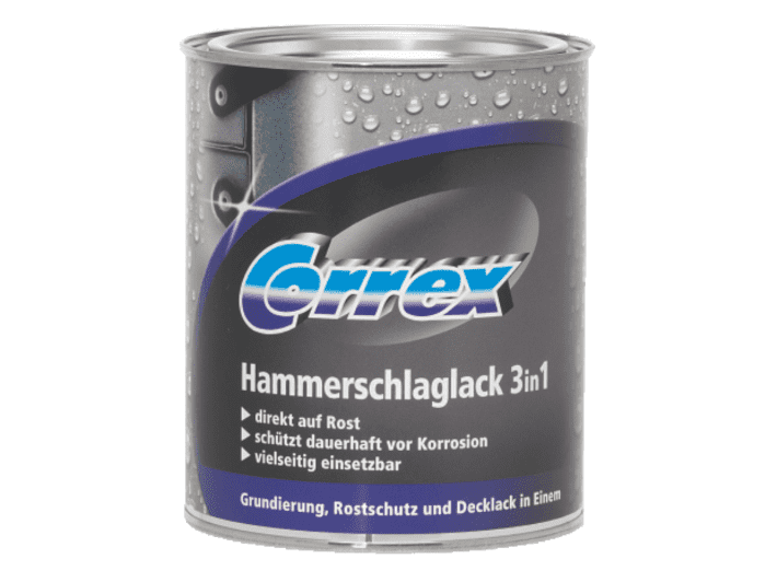 Correx Hammerschlaglack 3in1