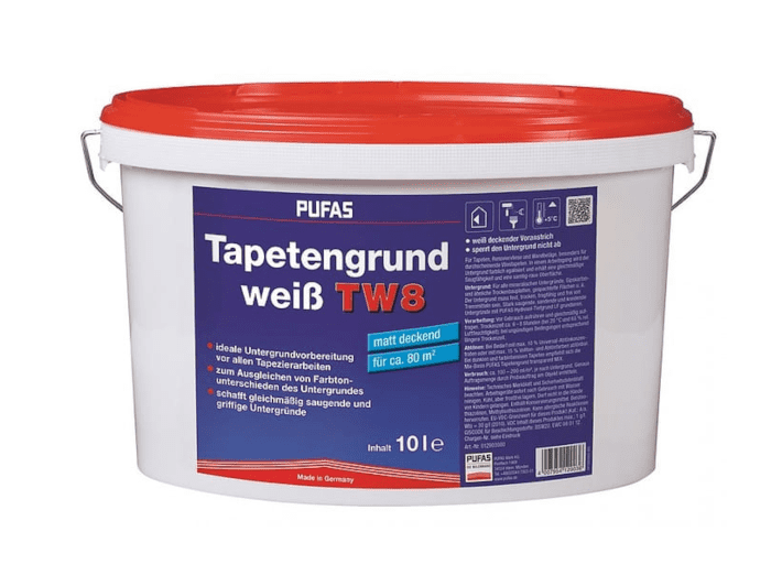 PUFAS Tapetengrund weiß TW8