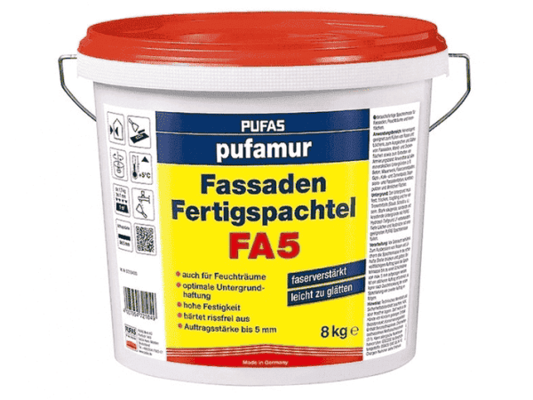 PUFAS pufamur Fassaden-Fertigspachtel FA5