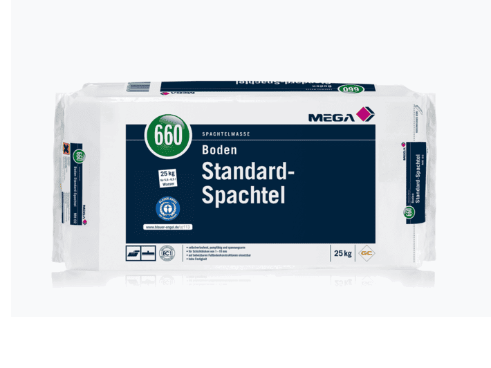 MEGA 660 Boden Standard-Spachtel