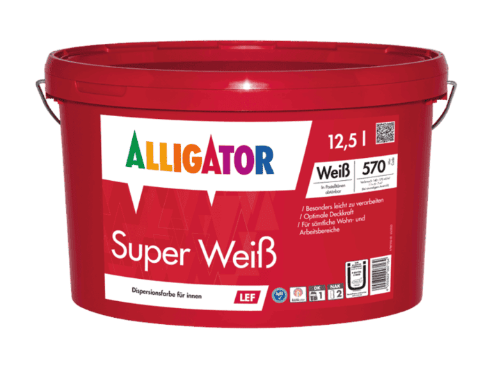 Alligator Super Weiß LEF