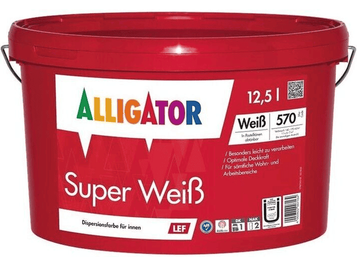 Alligator Super Weiß LEF