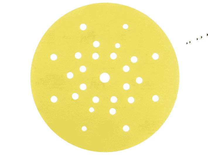 Mirka® Yellow Abrasive Soft Grip Ø 225 mm Grip 27-Loch