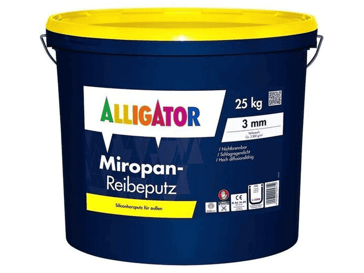 Alligator Miropan Reibeputz weiß