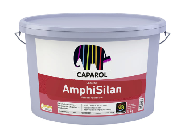 Caparol Capatect AmphiSilan-Fassadenputz fein weiß