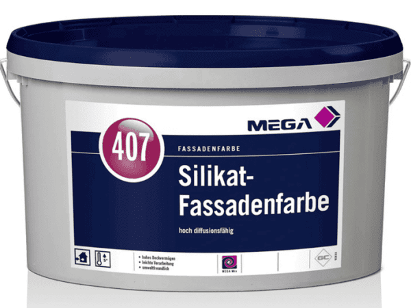 MEGA 407 Silikat Fassadenfarbe